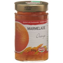 MORGA confiture orange av fructose 350 g