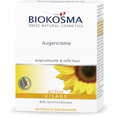 BIOKOSMA ACTIVE Visage Augencreme 15 ml