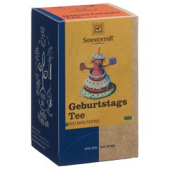 Sonnentor Geburtstagstee Doppelkammer BIO 18 x 1.5 g