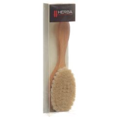 HERBA Brosse à cheveux bébé bois de hêtre