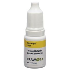 TRAWOSA colorant alimentaire citron 10 ml