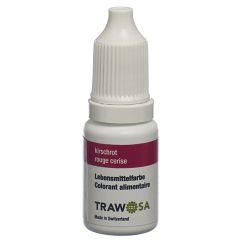 TRAWOSA colorant alimentaire rouge cerise 10 ml