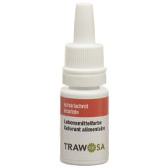 Trawosa Lebensmittelfarbstoff scharlachrot 10 ml