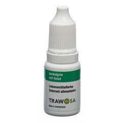 Trawosa Lebensmittelfarbstoff dunkelgrün 10 ml