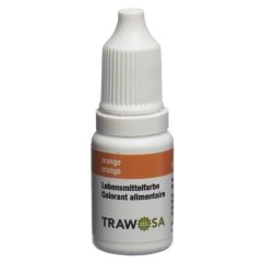 TRAWOSA colorant alimentaire orange 10 ml