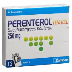 PERENTEROL travel caps 250 mg 12 pce