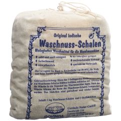 Govinda Waschnüsse-Schalen mit 3 Waschsäckchen Btl 1 kg