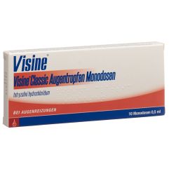 Visine Classic Gtt Opht ohne Konservierungsstoffe 10 Monodos 0.5 ml