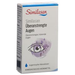 Similasan Überanstrengte Augen Augentropfen Monodosen 20 × 0.4 ml