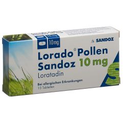 LORADO Pollen Sandoz cpr 10 mg 10 pce