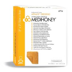 MEDIHONEY Antibact Apinate Dress 5x5cm 10 pce