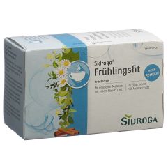 SIDROGA Wellness Frühlingsfit 20 aromageschützte Doppelkammerbeutel