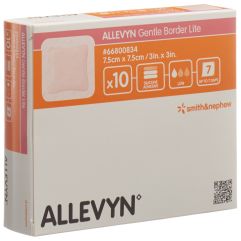 ALLEVYN GB LITE 7.5x7.5cm 10 pce