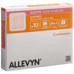 Allevyn Gentle Border Lite 10x10cm 10 Stk