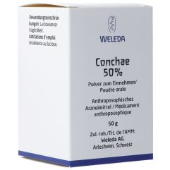 WELEDA conchae pdr 50 % 50 g