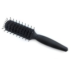 HERBA Brosse plate softtouch noire