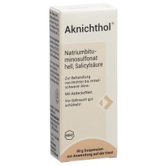 Aknichthol 30g Suspension