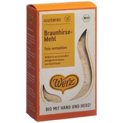 Werz Braunhirse Mehl glutenfrei Bio 500 g