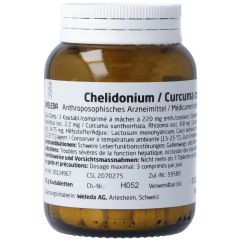 Weleda Chelidonium/Curcuma comp. Kautabl 50 g