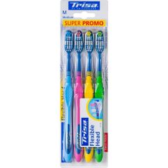 TRISA Flexible Head brosse dents quattro medium