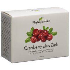 PHYTOPHARMA Cranberry plus Zink Btl 20 Stk