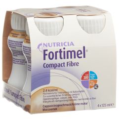 Fortimel Compact Fibre Cappuccino 4 Fl 125 ml