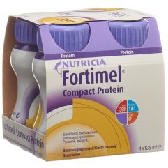 Fortimel Compact Protein Banane 4 Fl 125 ml