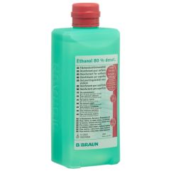 B. Braun Ethanol 80 % für Flächen Ovalfl 500 ml