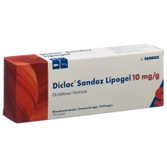 Diclac Sandoz Lipogel 10 mg/g Tb 100 g