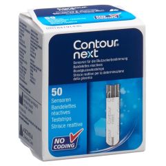 CONTOUR NEXT bandelettes réactives 50 pce