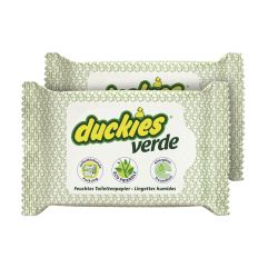 DUCKIES verde lingettes WC humides duo 2 x 30 pce