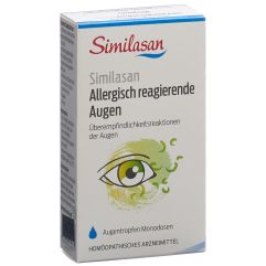 SIMILASAN réact allerg yeux monodoses 20 x 0.4 ml