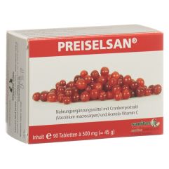 PREISELSAN avec extrait cranberry cpr 90 pce