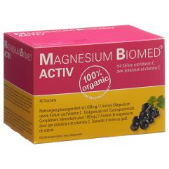 MAGNESIUM BIOMED ACTIV Granulat 40 Beutel