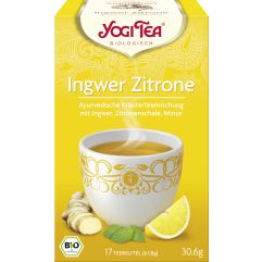 YOGI TEA Gingembre Citron Thé 17 sach 1.8 g