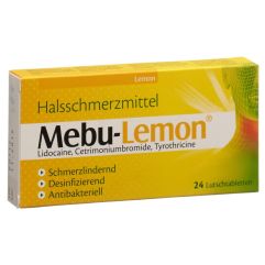 Mebu-Lemon 24 Lutschtabletten