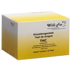 Willi Fox Drogentest THC einzel Urin 10 Stk