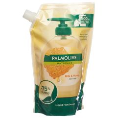 PALMOLIVE Savon liquide Lait et Miel refill 500 ml