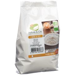 NATURE&CIE farine de riz sans gluten 500 g