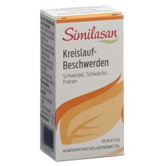 Similasan Kreislaufbeschwerden Globuli 15 g