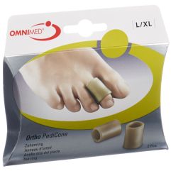 OMNIMED Ortho PediCone Zehenring Gr. L/XL 2 Stück