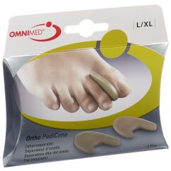 OMNIMED Ortho PediCone Zehenseparator Gr. L/XL 2 Stück