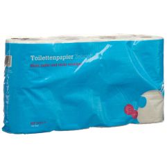 IVF WC-Papier Zellstoff 3-lagig 150 Blatt Rolle 8 Stk