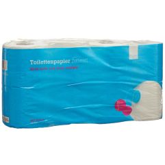 IVF WC-Papier Zellstoff 3-lagig 250 Blatt Rolle 8 Stk