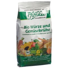 Pfiffikuss Gourmet Streuwürze und Gemüsebrühe Bio 450 g x 3Stk