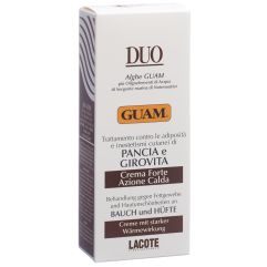 GUAM DUO crème ventre tour taille chaleur 150 ml