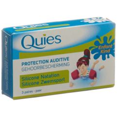 QUIES tampons silicone enfants 3 paire