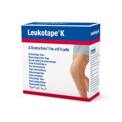 Leukotape K Kinesiologisches Tape 5mx2.5cm hautfarbig