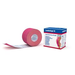 LEUKOTAPE K bande tap kinésio 5mx5cm rose