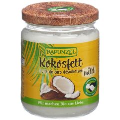 RAPUNZEL graisse de noix de coco verre 200 g